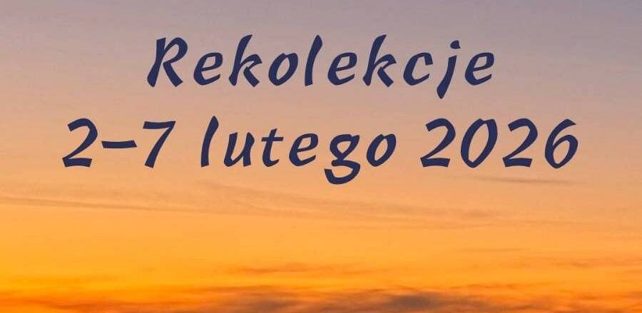 Grafika Rekolekcje Wspólnoty