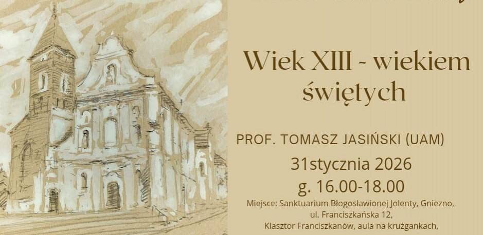 Grafika Spotkanie z prof. Tomaszem Jasińskim