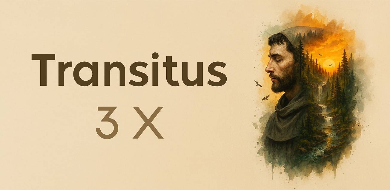 Grafika Transitus i Odpust św. Franciszka