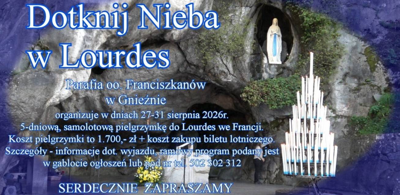 Grafika Lourdes - pielgrzymka